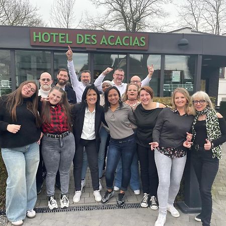 Logis Hôtel Restaurant Des Acacias Lille Tourcoing Neuville-en-Ferrain Exterior foto
